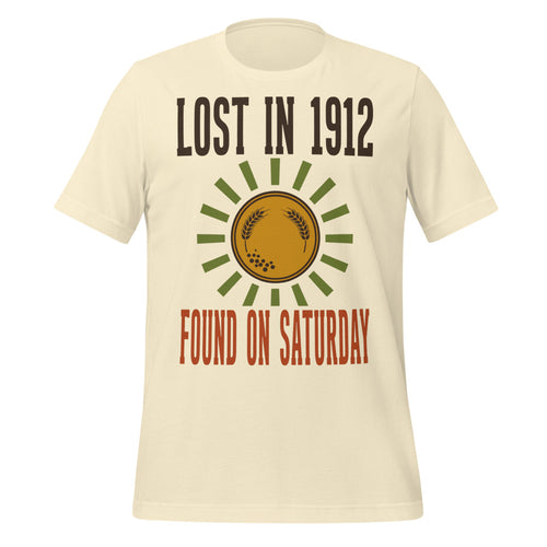Metal Detecting Shirt, Detectorist Gift, Coin Hunting Tee — Lost in 1912, Found on Saturday