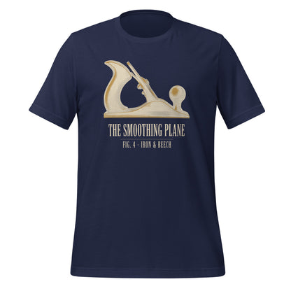 Fig. 4 The Smoothing Plane woodworking tee — Navy, front