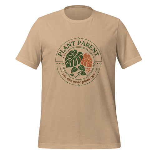 Plant Parent Shirt, Retro Botanical Plant Lover Tee — Houseplant Gift