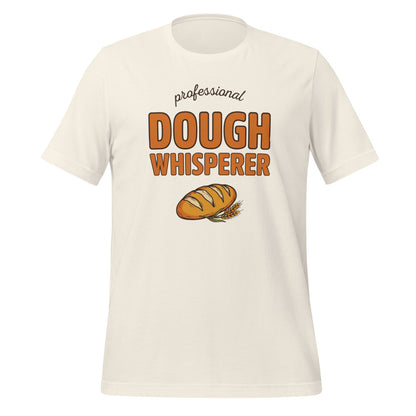 Professional Dough Whisperer funny baker tee — Vintage White, front