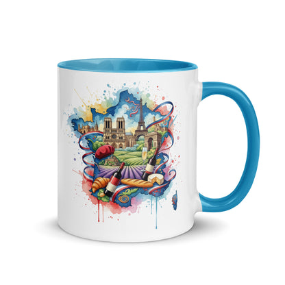 France - Colored Mug