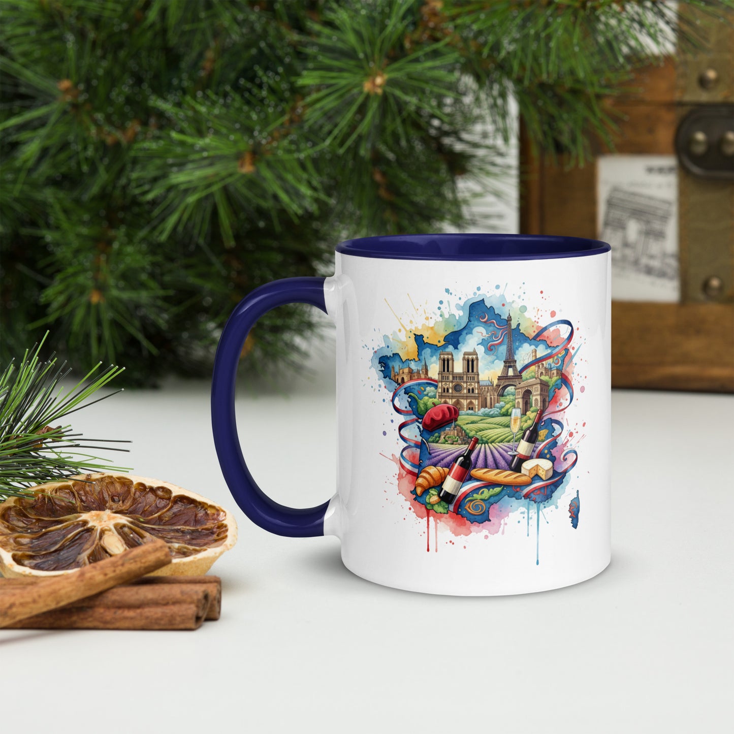 France - Colored Mug