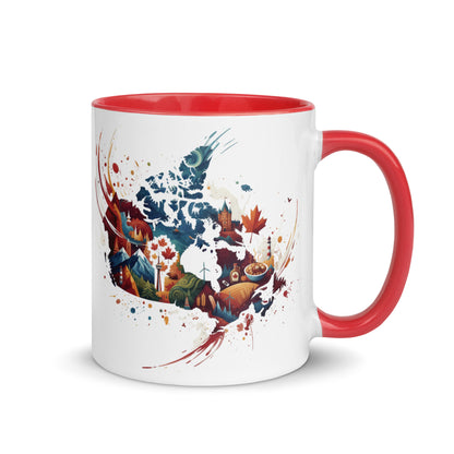 Canada - Colored Mug