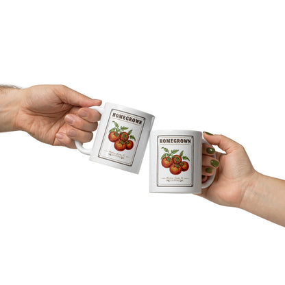 Homegrown Heirloom Seed Packet print — 11 oz, front
