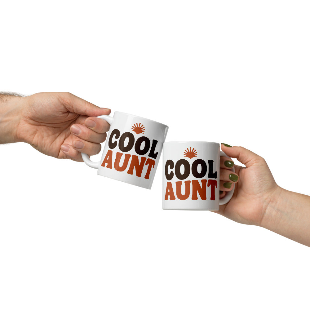 Cool Aunt print — 11 oz, front