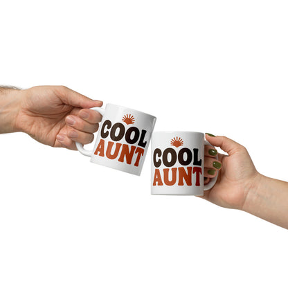 Cool Aunt print — 11 oz, front