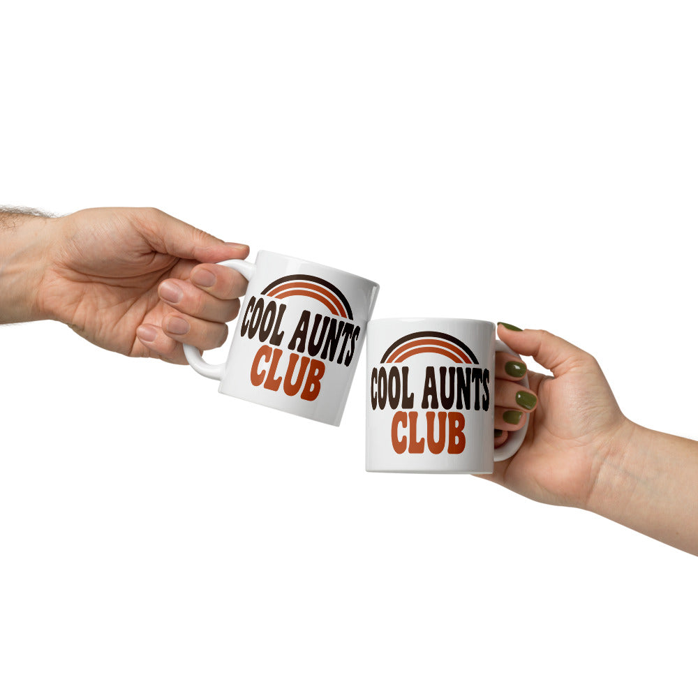 Cool Aunts Club print — 11 oz, front