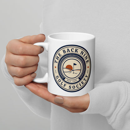 The Back Nine Roundel print — 11 oz