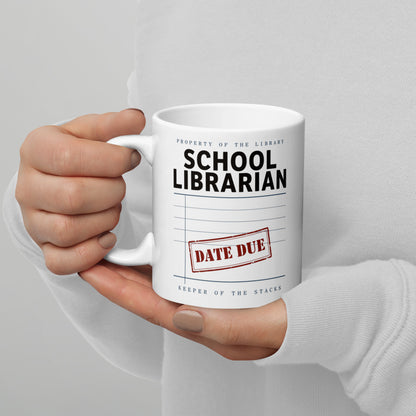 Property of the School Library print — 11 oz