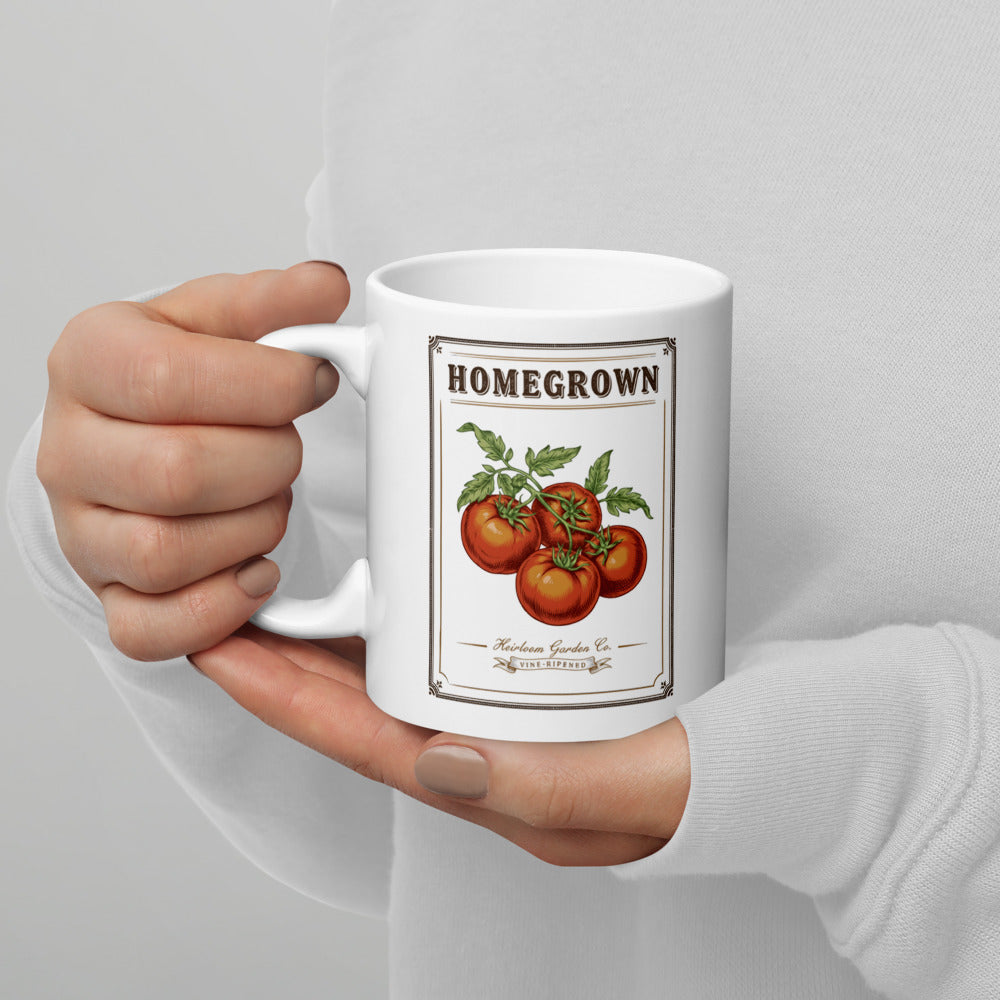 Homegrown Heirloom Seed Packet print — 11 oz
