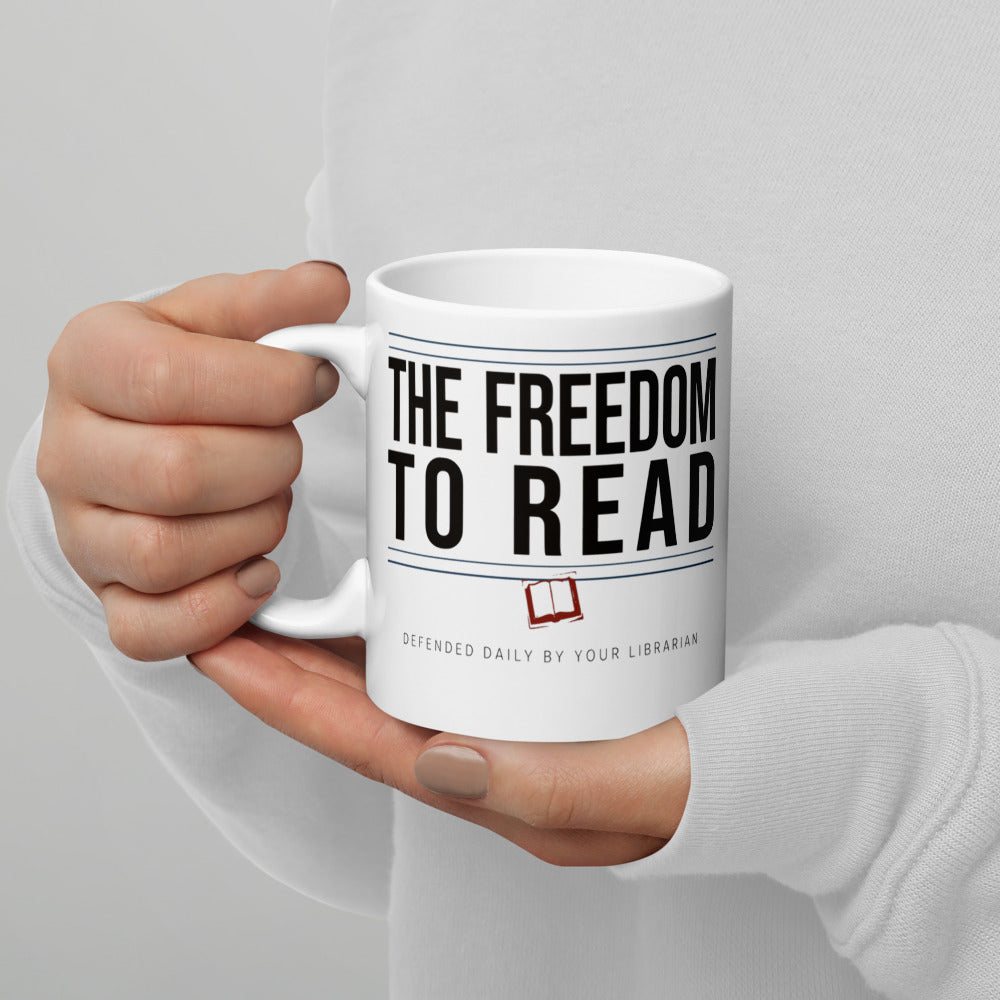 The Freedom to Read print — 11 oz