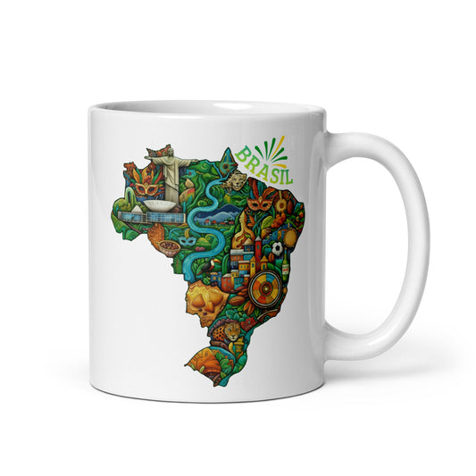 Brasil - White Mug