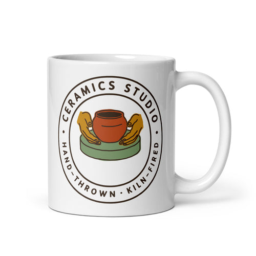 Ceramics Studio Badge Mug