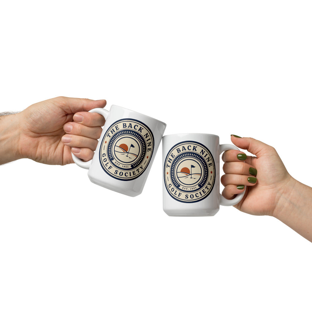 The Back Nine Roundel print — 15 oz, front