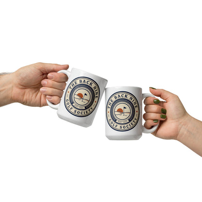 The Back Nine Roundel print — 15 oz, front