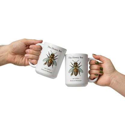 The Honey Bee — Anatomical Study print — 15 oz, front