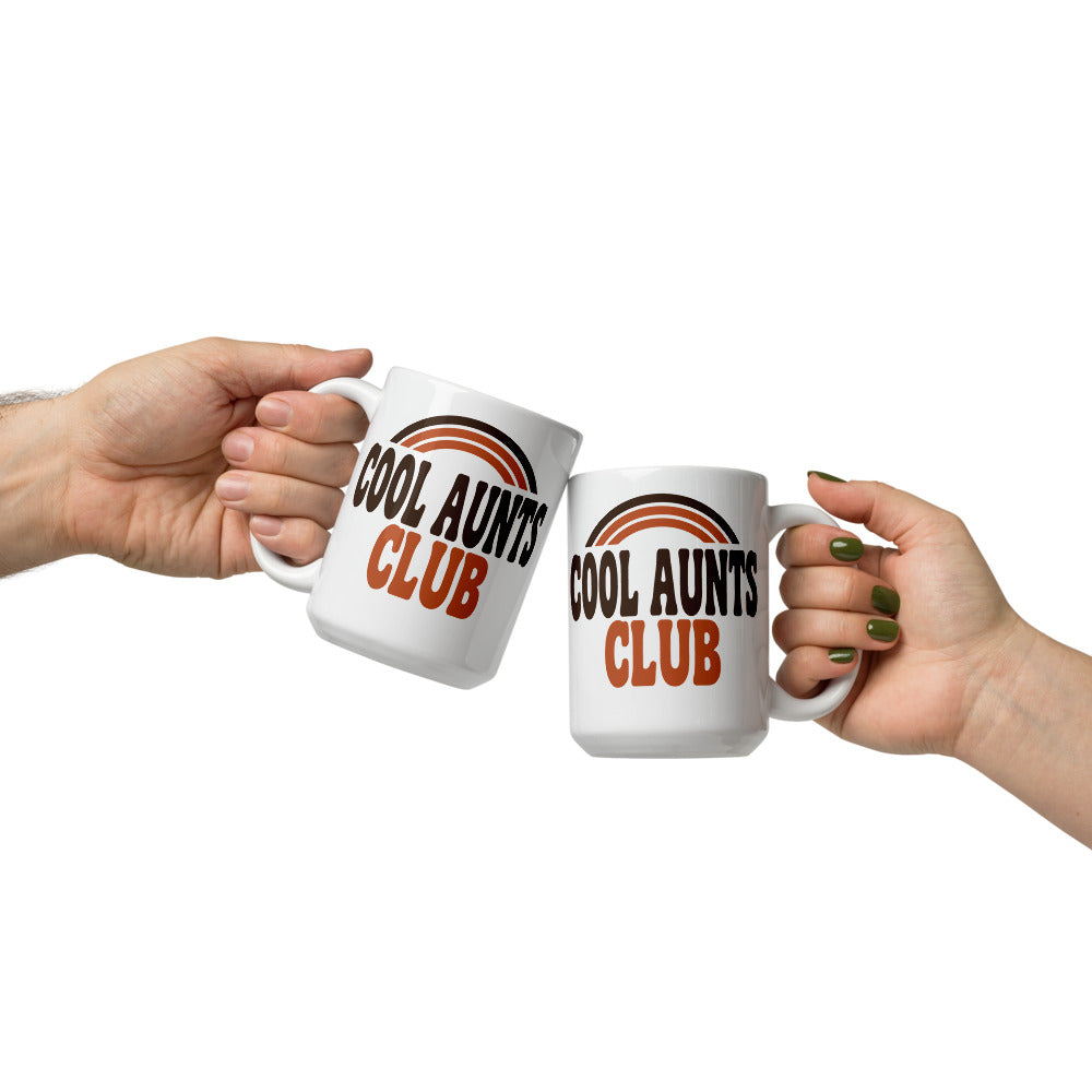 Cool Aunts Club print — 15 oz, front