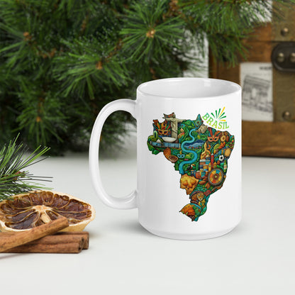 Brasil - White Mug