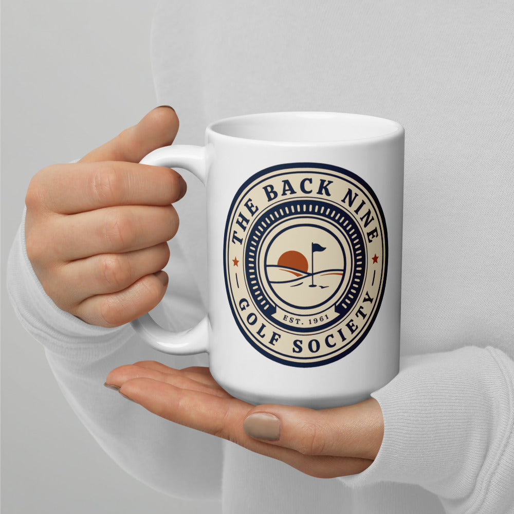 The Back Nine Roundel print — 15 oz