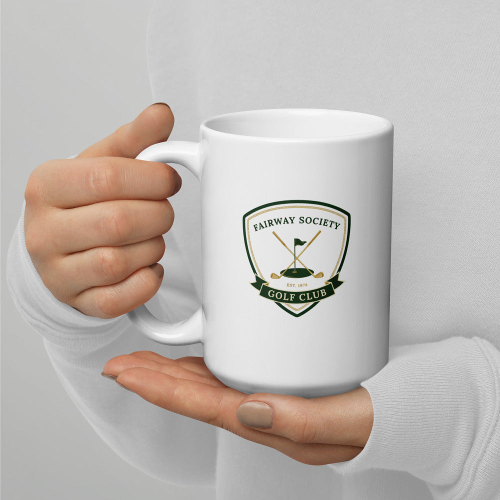 Fairway Society Crest print — 15 oz