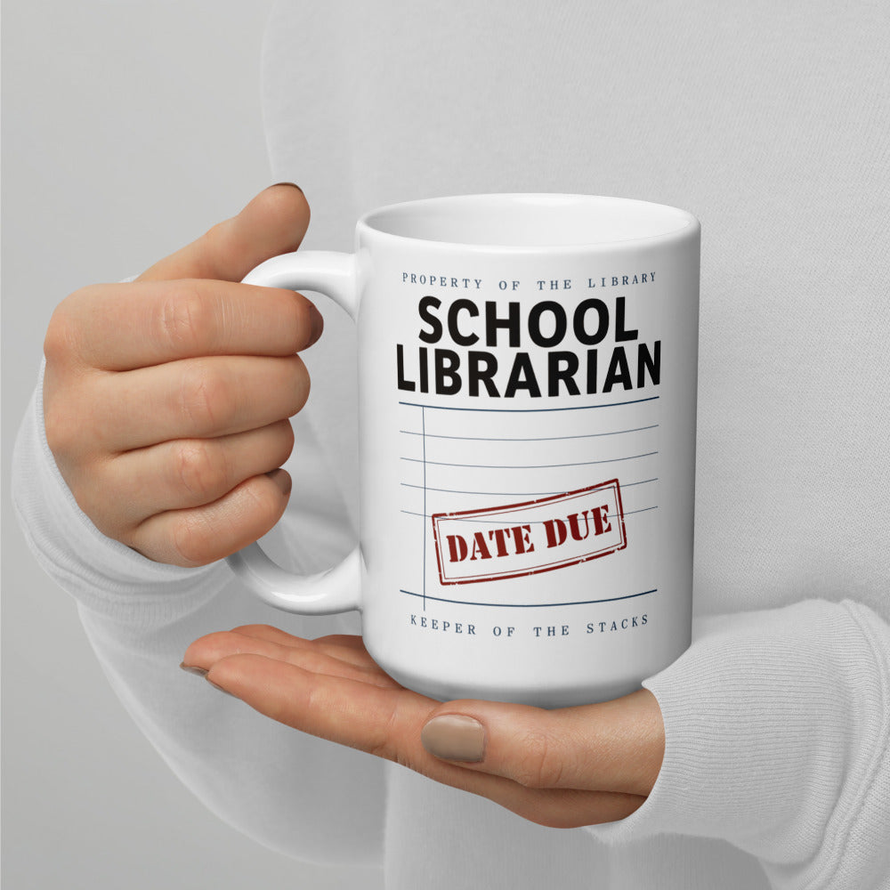 Property of the School Library print — 15 oz