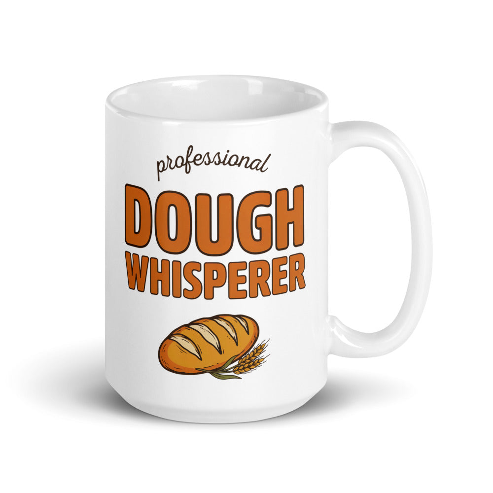 Professional Dough Whisperer print — 15 oz, handle on the right