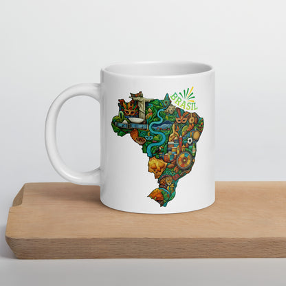 Brasil - White Mug