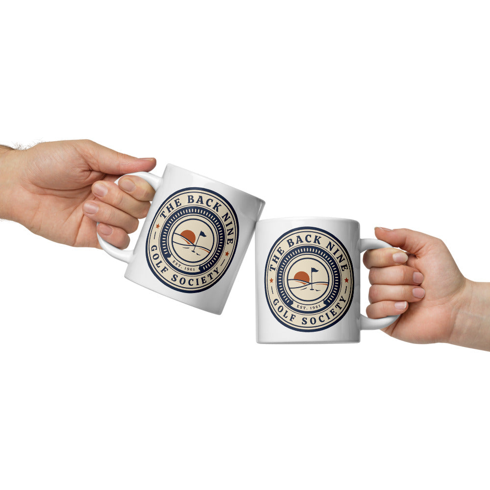 The Back Nine Roundel print — 20 oz, front