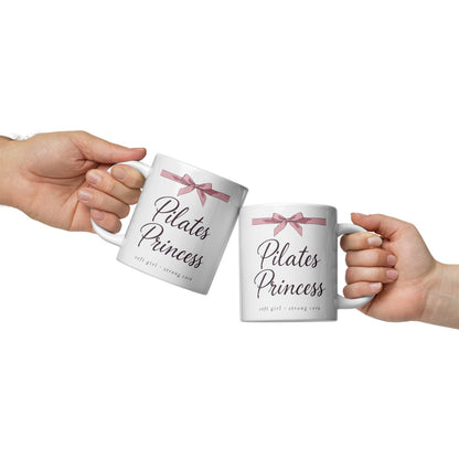 Pilates Princess print — 20 oz, front