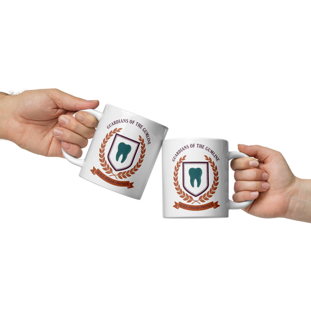 Guardians of the Gumline print — 20 oz, front