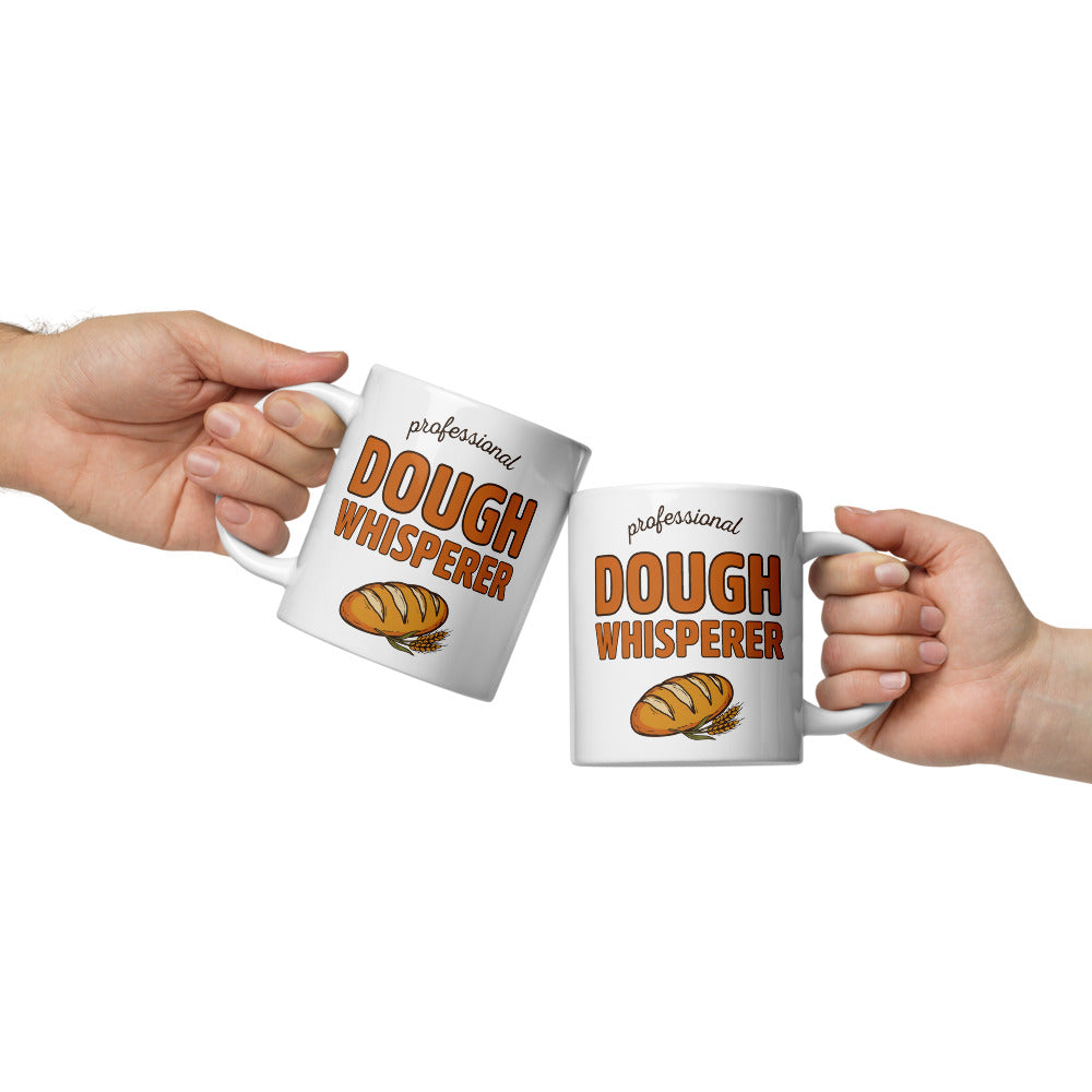 Professional Dough Whisperer print — 20 oz, front