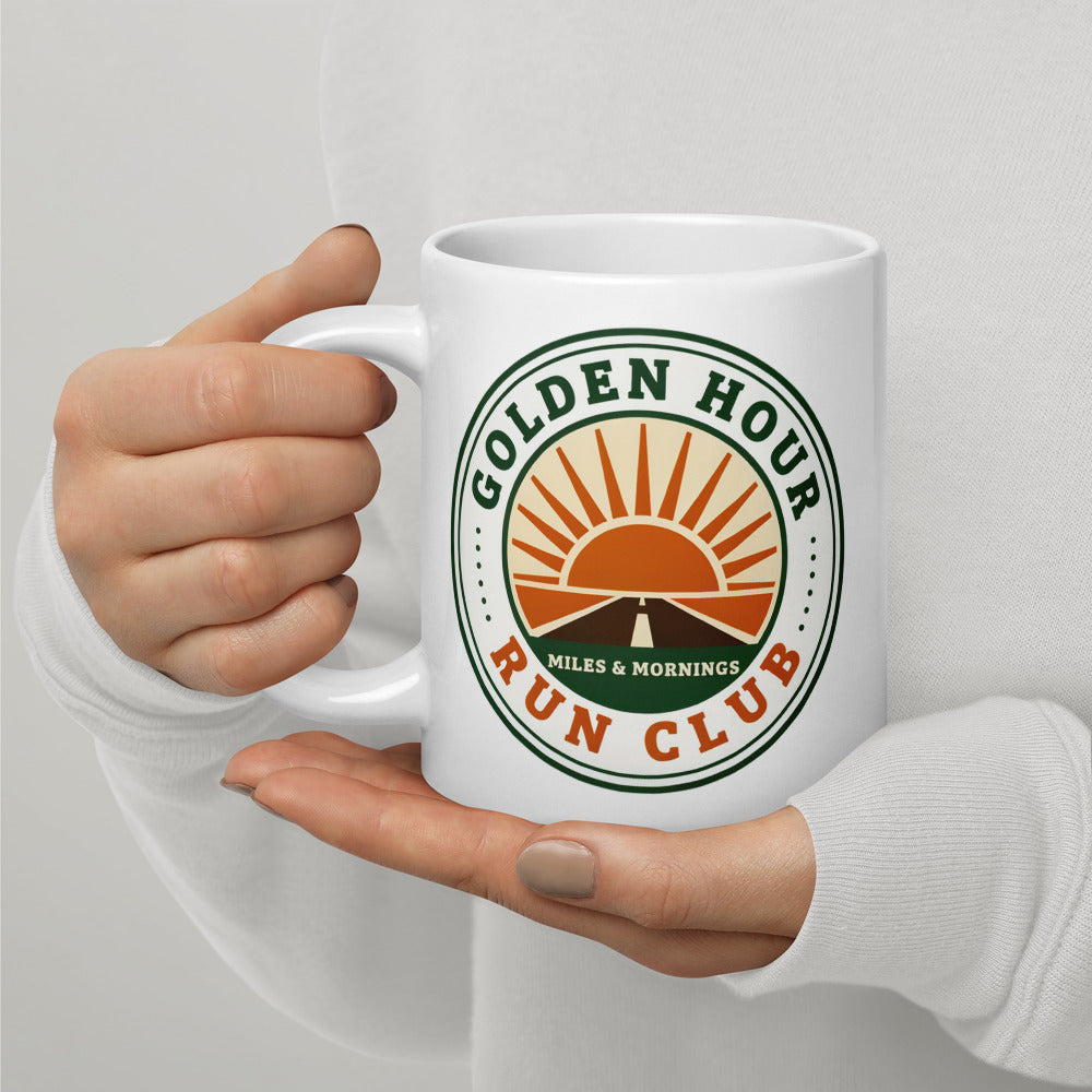Golden Hour Run Club print — 20 oz