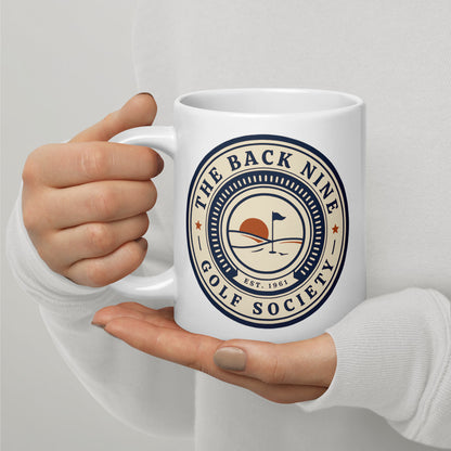 The Back Nine Roundel print — 20 oz