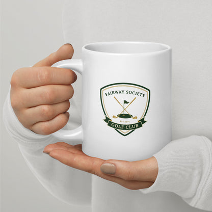 Fairway Society Crest print — 20 oz