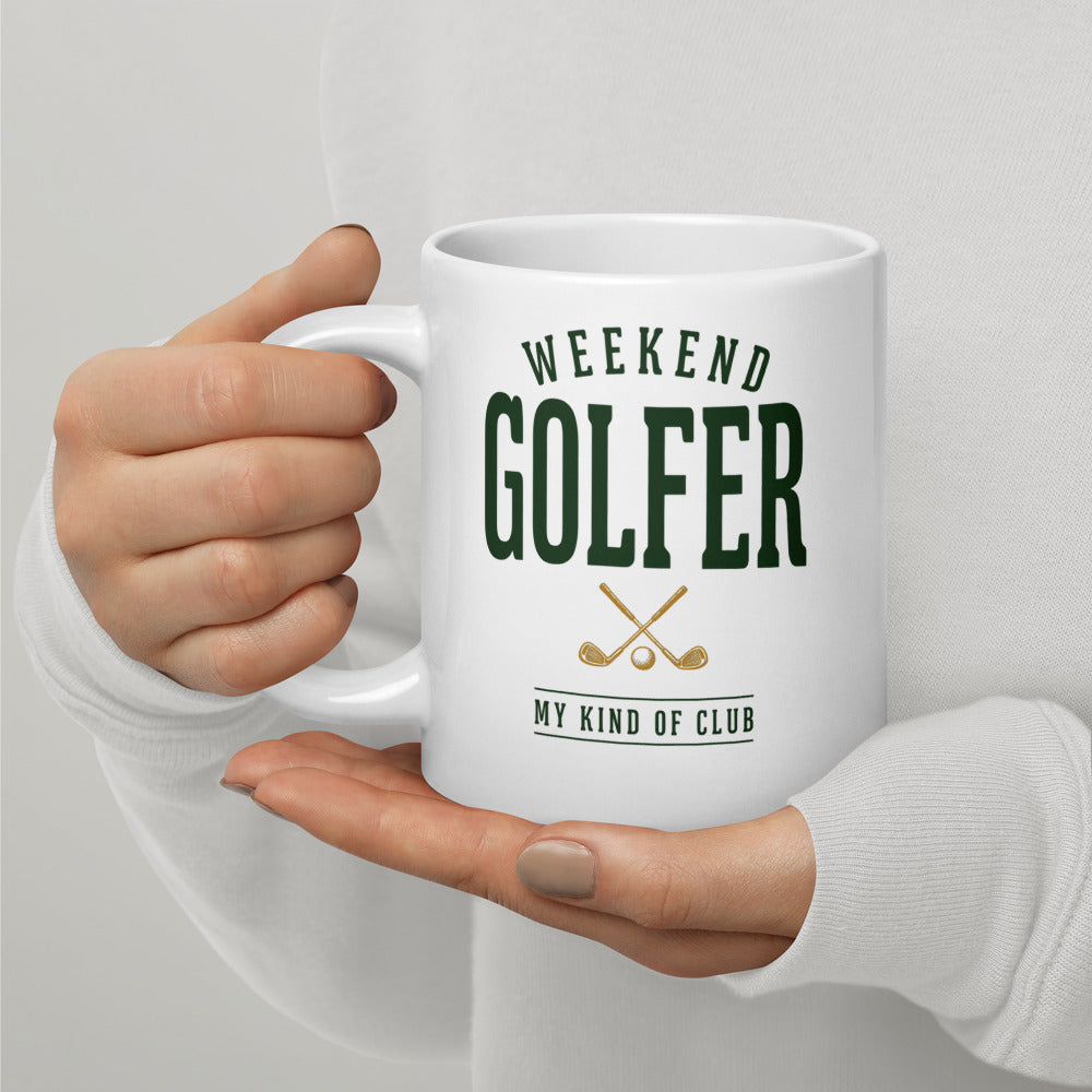 Weekend Golfer Wordmark print — 20 oz