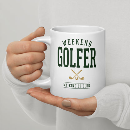 Weekend Golfer Wordmark print — 20 oz
