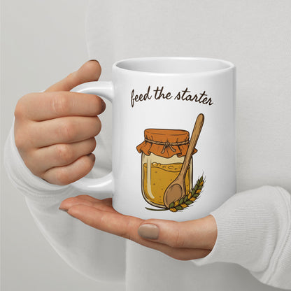 Feed The Starter print — 20 oz