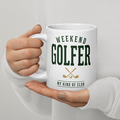 Weekend Golfer Wordmark print — 20 oz