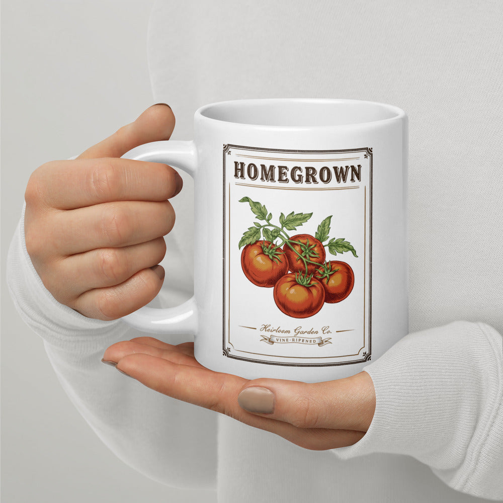 Homegrown Heirloom Seed Packet print — 20 oz