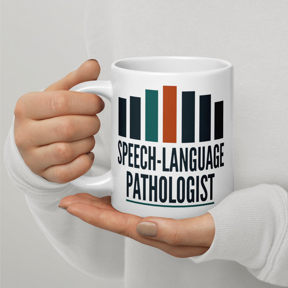 Mid-Century Clinic speech therapy mug — 20 oz