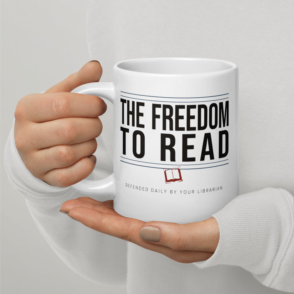 The Freedom to Read print — 20 oz