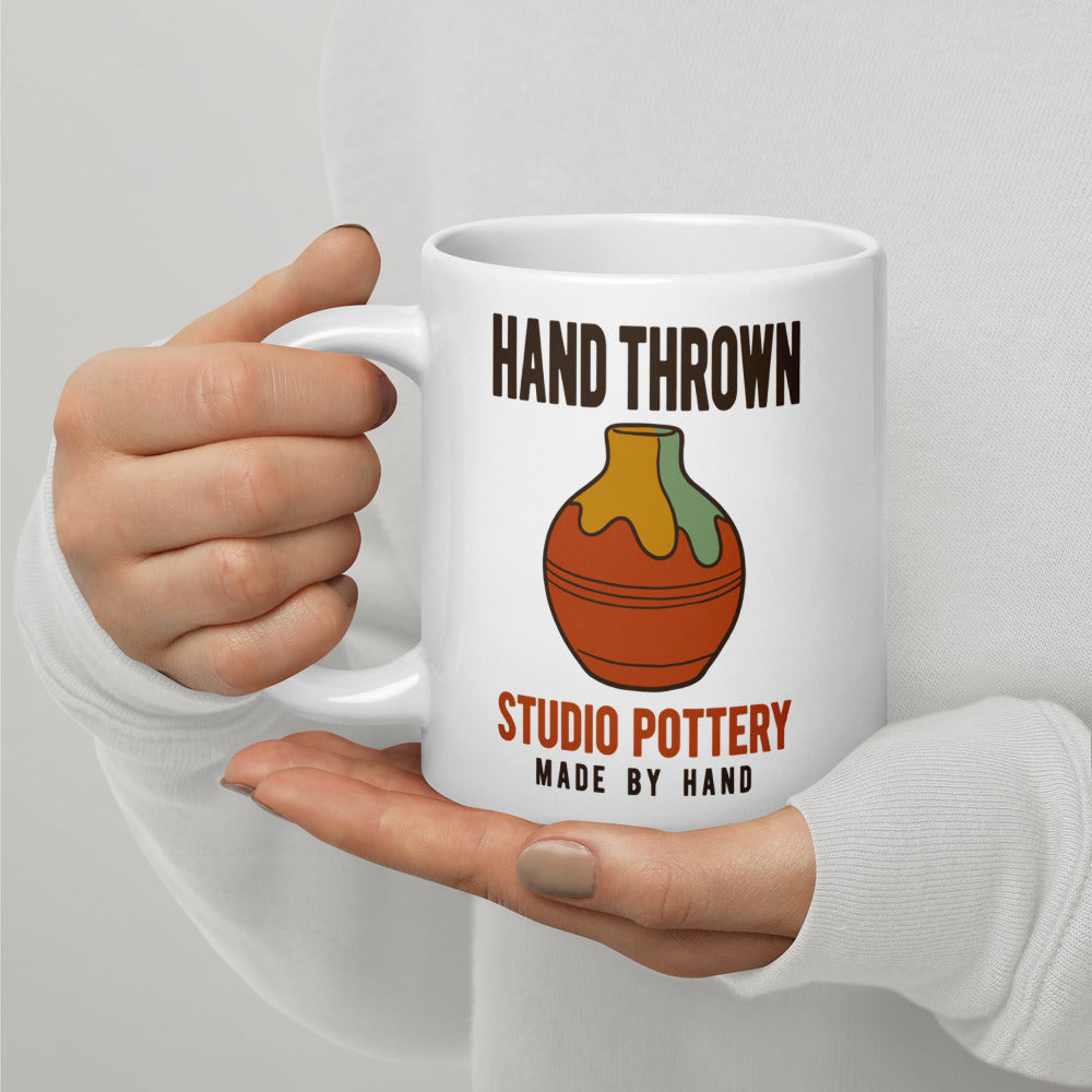 Studio Pottery Poster print — 20 oz