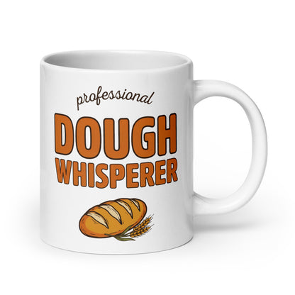 Professional Dough Whisperer print — 20 oz, handle on the right
