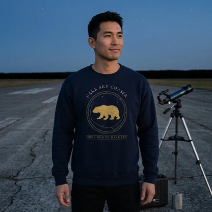 Dark Sky Chaser Ursa Major constellation astronomy sweatshirt — lifestyle