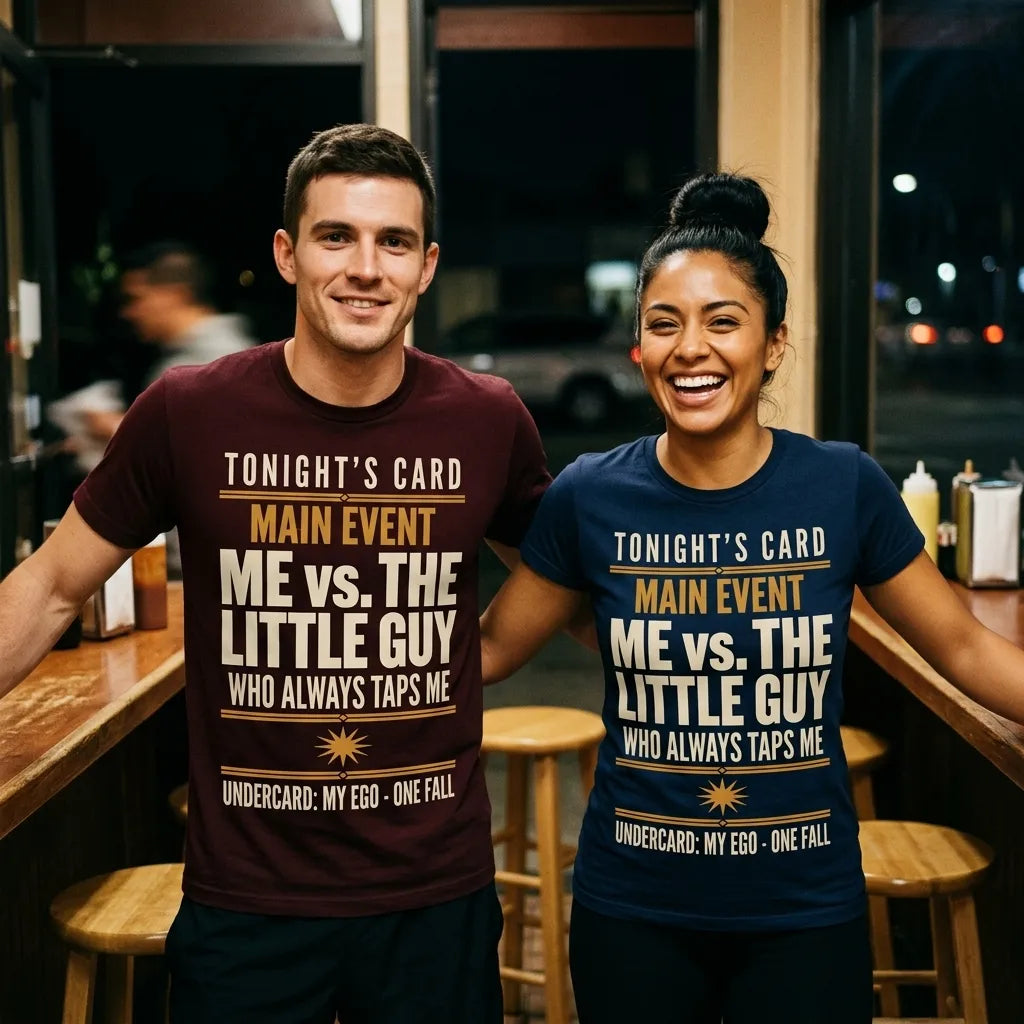 Tonight's Card funny Brazilian jiu jitsu t-shirt — lifestyle